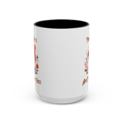 Pumpkin Spice And Everything Nice Mug, Halloween, Ghost, Funny Mug.