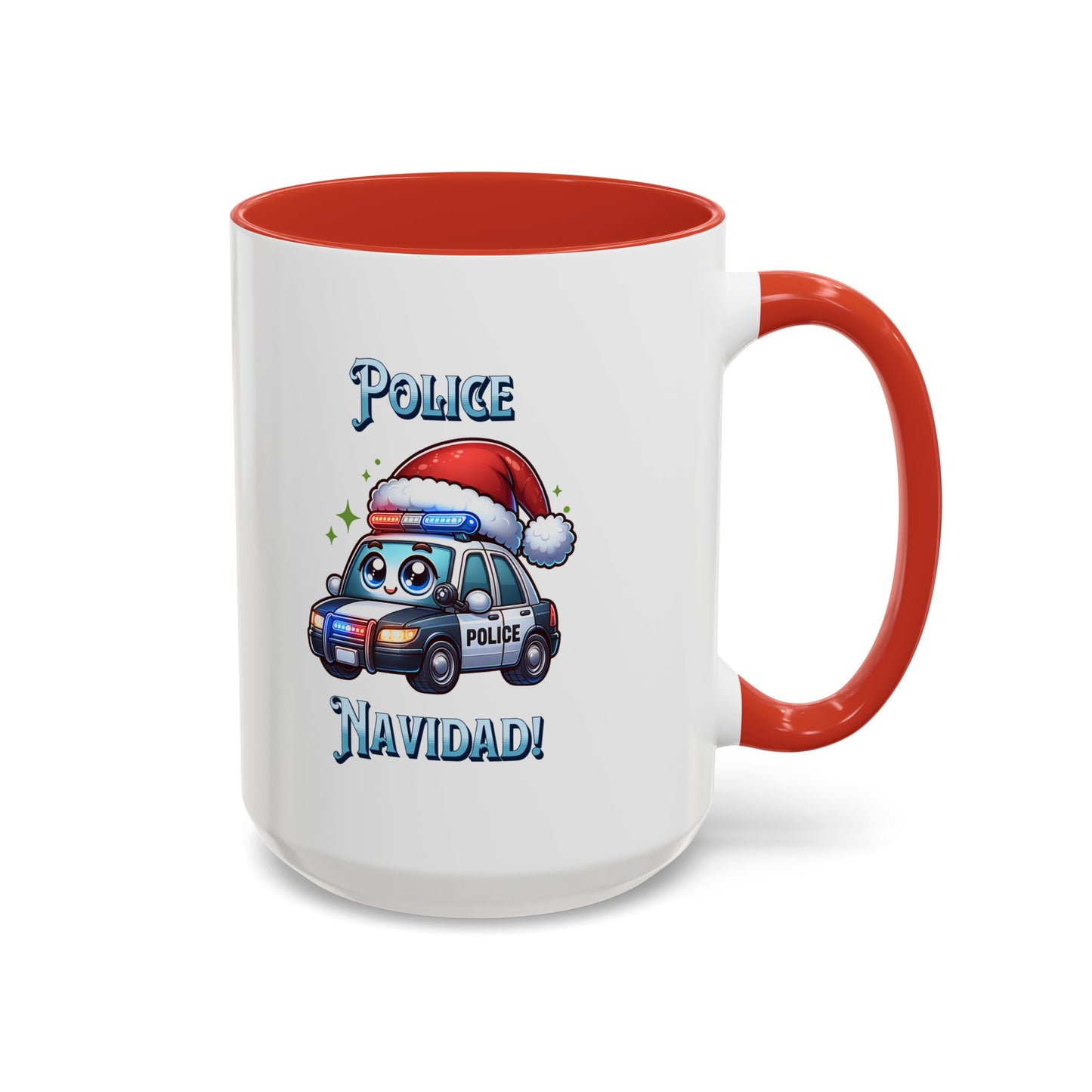 Police Navidad Coffee Mug (11, 15oz)