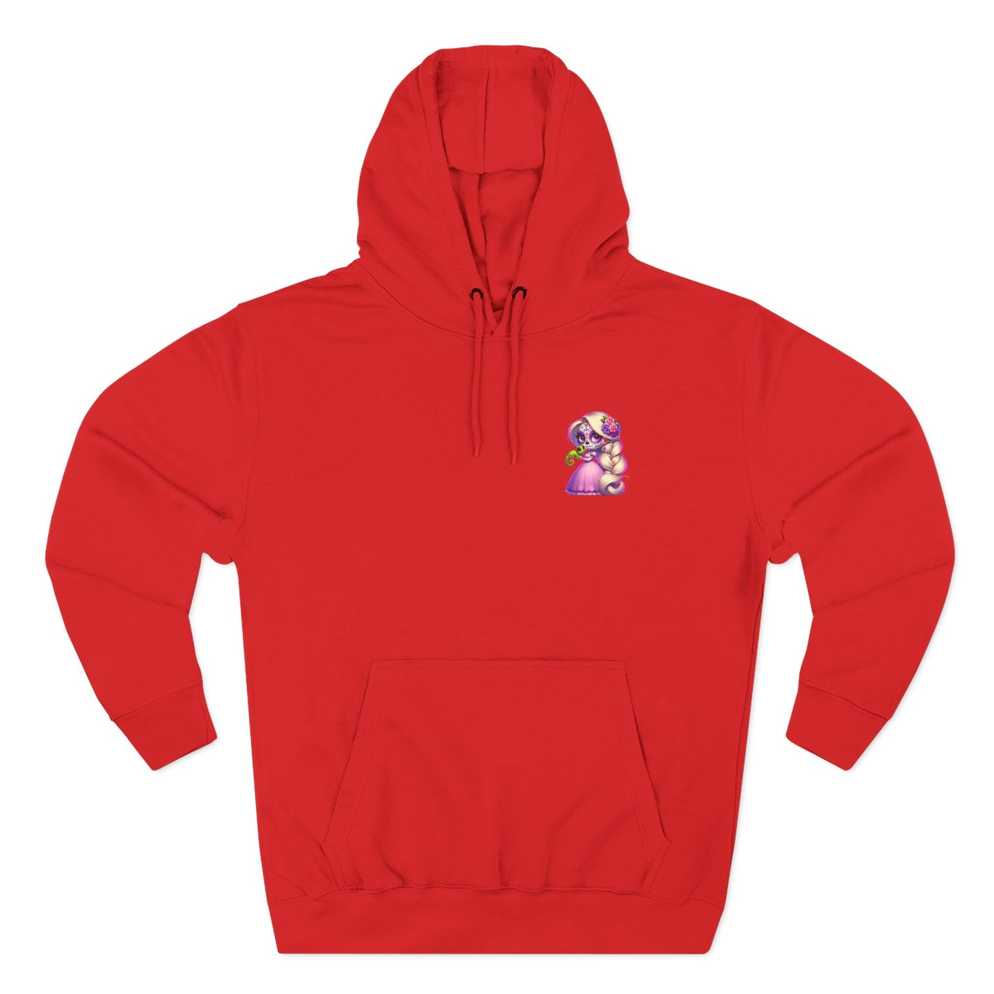 Rapunzel Illustration Hoodie | Fairy Tale Princess Graphic Pullover