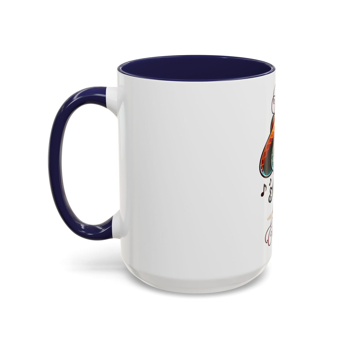 Amor Eterno Mug, Dia De Los Muertos, Day Of The Dead, Sugar Skull, Mariachi Singer Mug