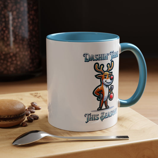 Dashing Thru This Season Coffee Mug (11, 15oz)