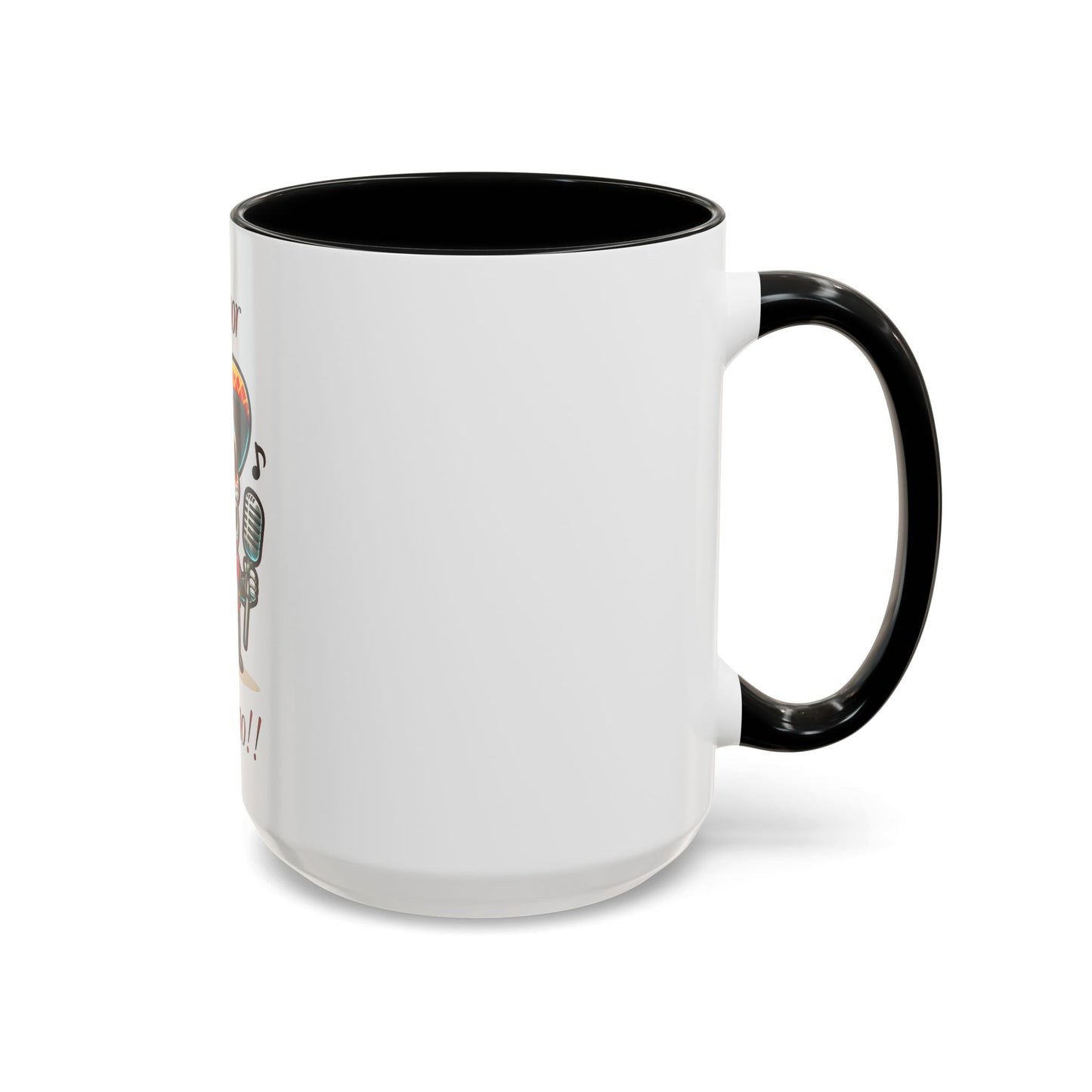 Amor Eterno Mug, Dia De Los Muertos, Day Of The Dead, Sugar Skull, Mariachi Singer Mug