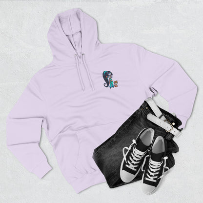 Princess Jasmine Fleece Hoodie, Cozy Cartoon Sweatshirt for Winter, Perfect Gift for Kids, Fun Illustration Hoodie, Cute Casual Wear